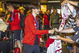 Powrót siatkarzy po zwycięstwie w Lidze Narodów