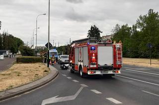 Wypadek na Retkini w Łodzi