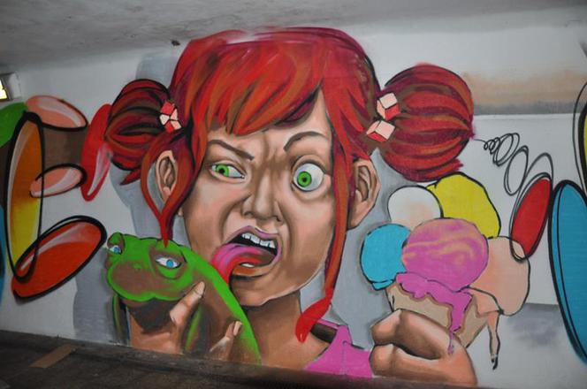 Nowy mural w Sosnowcu