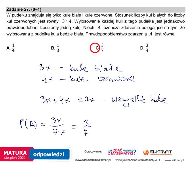 Matura poprawkowa 2021, matematyka. Odpowiedzi, pytania, arkusze CKE [24.08.2021]