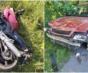 Lubelskie: Nie zauważył, że jedzie za nim motocyklista. Kierowca jednośladu zginął na miejscu