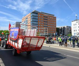 Protest rolników w Poznaniu