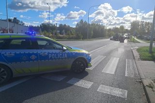 Śmiertelne potrącenie pieszej w Bartoszycach. Droga zablokowana, poważne utrudnienia dla kierowców