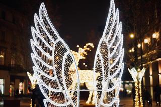 Bożonarodzeniowa atmosfera na pl. Pięciu Rogów