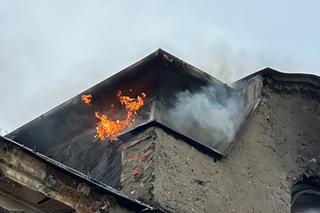 Wielki pożar na Pradze-Północ. Kłęby czarnego dymu nad Warszawą