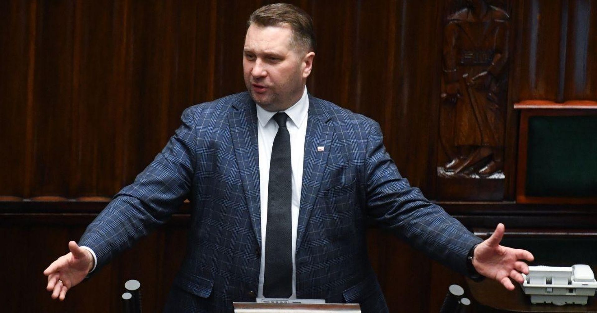 Czarnek grzmi w Sejmie: „Chrześcijaństwo to polskość. Wróćmy do religii w szkołach”