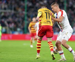 Górnik Zabrze - Jagiellonia Białystok, zdjęcia kibiców i zawodników z meczu 13. kolejki PKO BP Ekstraklasy
