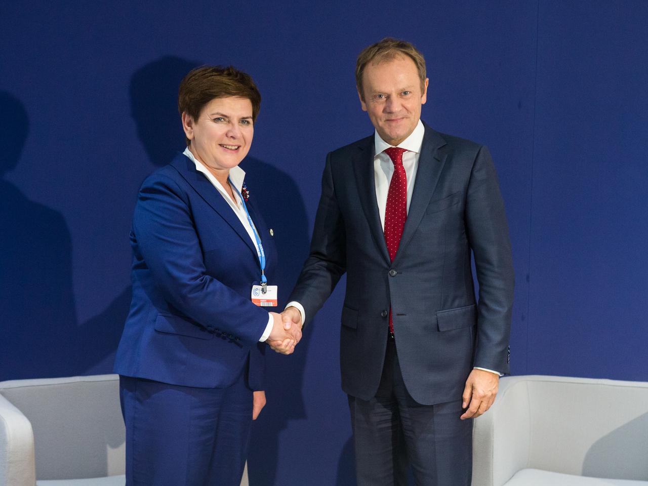 Tajna narada Donalda Tuska i Beaty Szydło