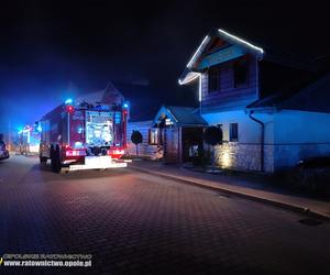 Pożar hotelu w Chrząstowicach. Jedna osoba zginęła, dwie są ranne 