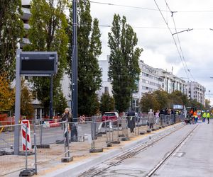 Budowa tramwaju do Wilanowa na kilka tygodni przed otwarciem