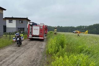 Awaryjne lądowanie wiatrakowca. Są ranni