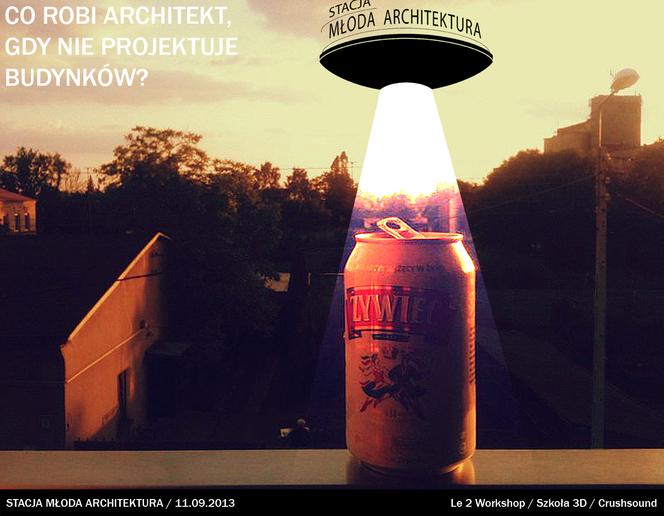 Przedostatnie spotkanie z cyklu Młoda Architektura: prezentacja Jędrzeja Lewandowskiego