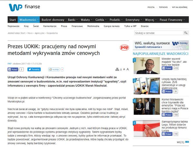 "Chcemy uczciwego budownictwa" - konferencja serwisu Muratorplus.pl
