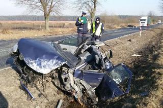 Koszmarny wypadek na Podkarpaciu: Zderzenie dwóch osobówek i autobusu. Zdjęcia przerażają [GALERIA]