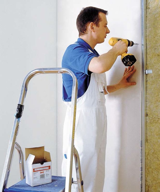 Suche tynki: krok po kroku. Trzy sposoby wykańczania ścian płytami g-k