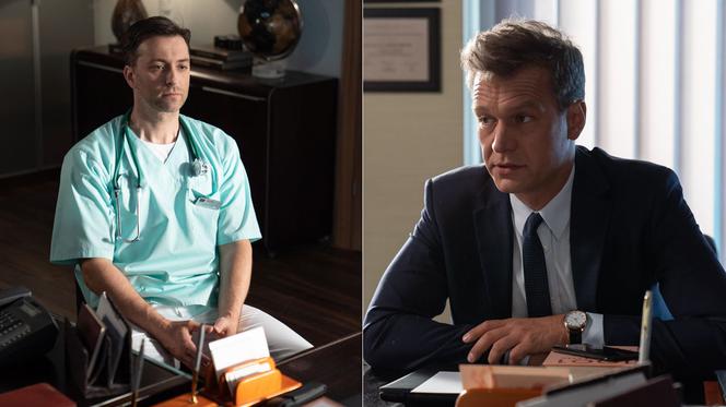 Na dobre i na złe odc. 718. Andrzej Falkowicz (Michał Żebrowski), Marcin Molenda (Filip Bobek)