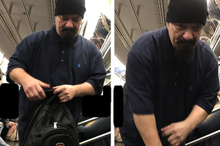 Onanista z metra poszukiwany