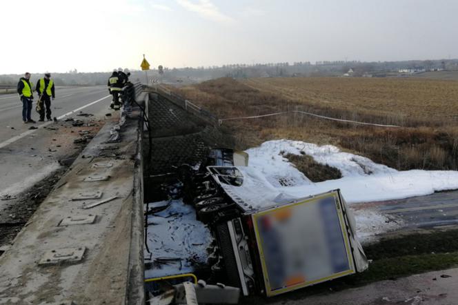 Tragiczny wypadek na drodze krajowej 5C w powiecie świeckim