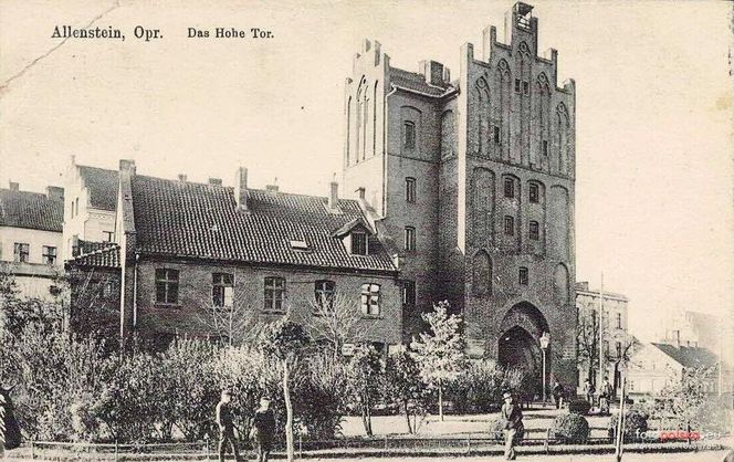 To jeden z najważniejszych zabytków Olsztyna. Tak wyglądał ponad 100 lat temu