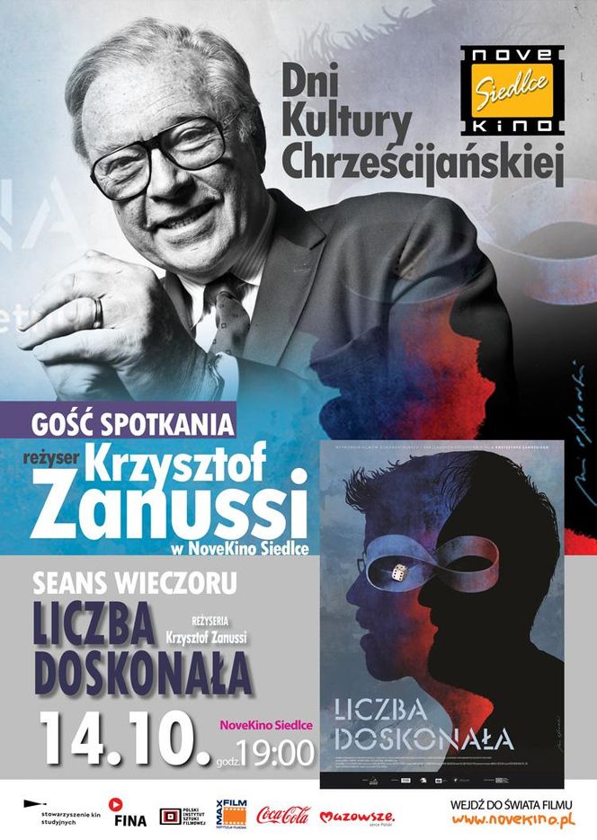 Spotkanie z Krzysztofem Zanussim i film „Liczba doskonała” w Siedlcach