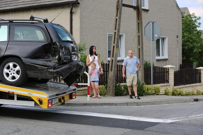 Kolizja z udziałem busa Służby Ochrony Państwa