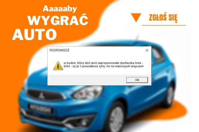 Wygraj auto - podpowiedź