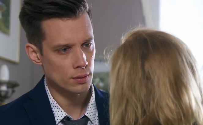 Na Wspólnej odc. 3327. Darek Żbik (Michał Mikołajczak), Justyna Zakościelna (Magdalena Kacprzak)
