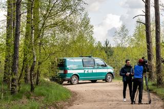 Zamość: Miejsce odnalezienia szczątków niezidentyfikowanego obiektu