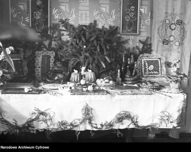 Dekoracja stołu wielkanocnego (1937)