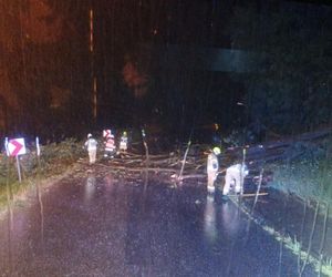 Blisko 20 zerwanych dachów po nocnych burzach w Małopolsce. Strażacy interweniowali ponad 400 razy