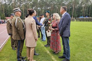 Przysięga wojskowa w Złocieńcu