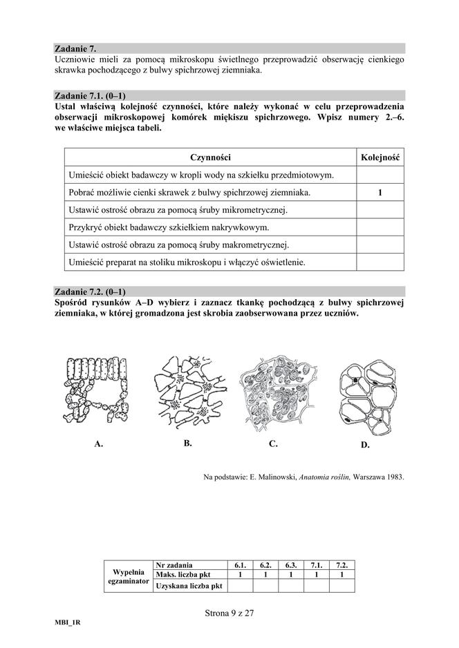 Matura 2018 z biologii [ARKUSZE CKE, ODPOWIEDZI]