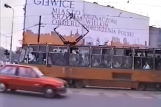 Tak wyglądały śląskie tramwaje w 1990 roku!