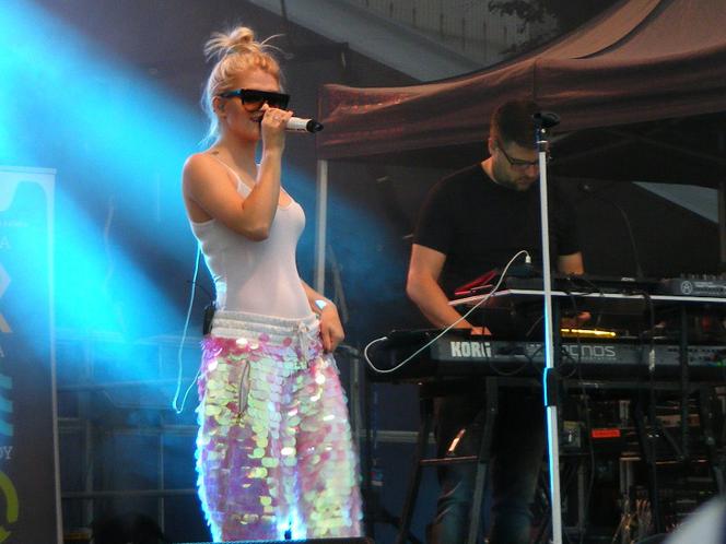 Koncert Margaret w parku koło Areny w Poznaniu