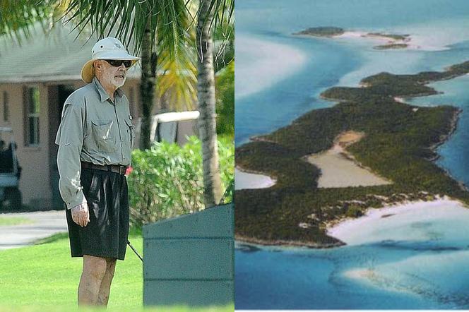 Sean Connery i wyspa na Bahamach