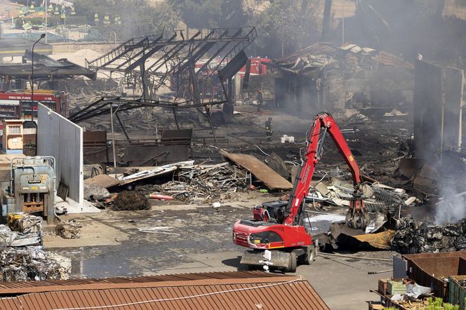 Wybuch w punkcie dystrybucji benzyny w Rzymie.