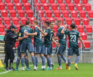 Kibice na meczu GKS Tychy - Lechia Gdańsk