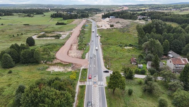 Budowa S74 Mniów - Kielce. Wrzesień 2025