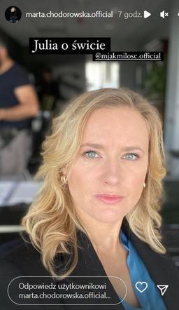 M jak miłość. Julia (Marta Chodorowska)