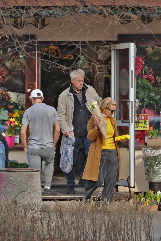 Barbara Bursztynowicz na spacerze