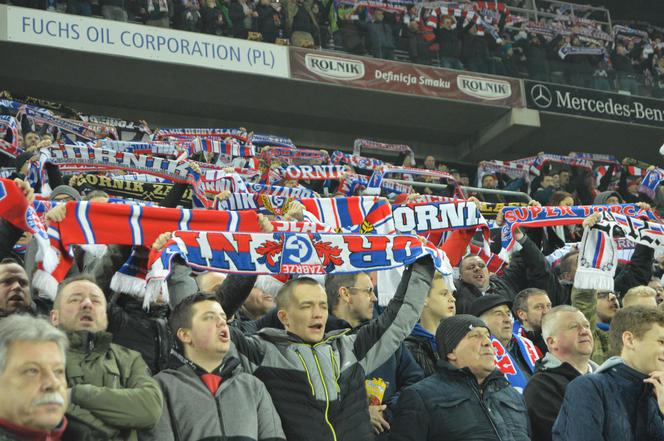 Górnik Zabrze - Cracovia: Gol Cabrery daje gościom 3 punkty [ZDJĘCIA KIBICÓW]