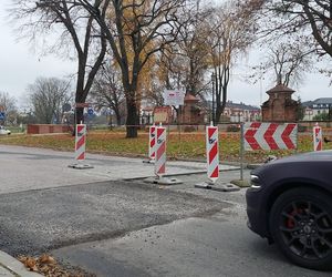 ulica Akademicka w remoncie