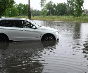 Szczecin zalany po burzy, 1.07.2022