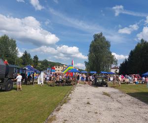 Piknik militarny przy schronie kolejowym w Stępinie 