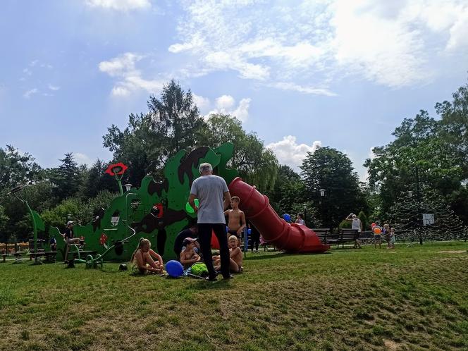 Otwarcie wodnego placu zabaw w Parku Śląskim 