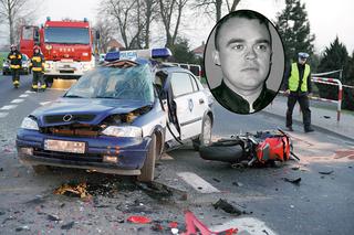 Szaleniec na motorze zabił policjanta