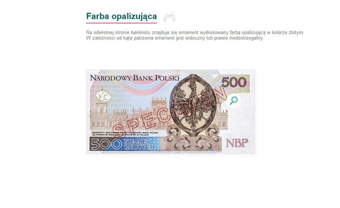Banknot 500 złotych. Jak poznać czy jest prawdziwy?