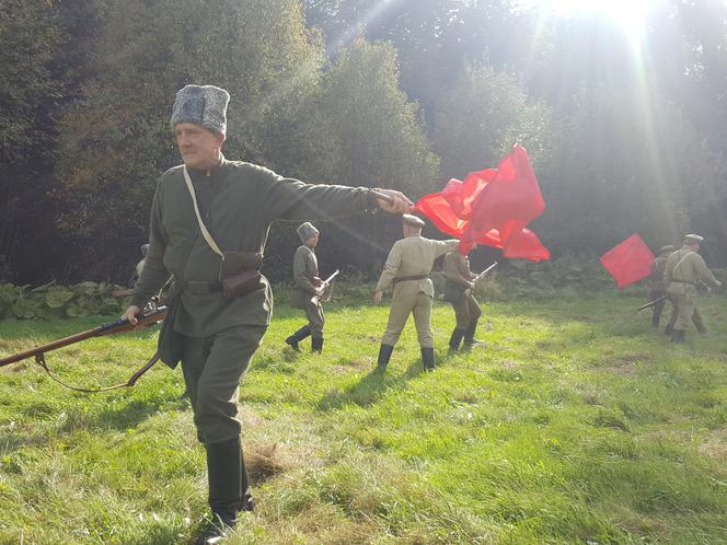 Inscenizacja Bitwy Warszawskiej w Gilowicach