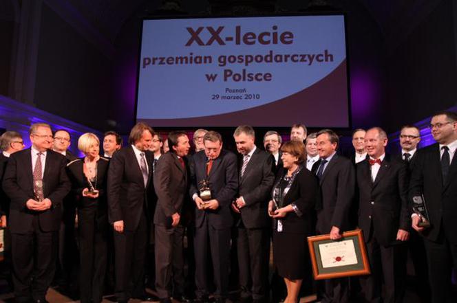 Nominowani i laureaci konkursu Wielkopolski Przedsiębiorca XX-lecia