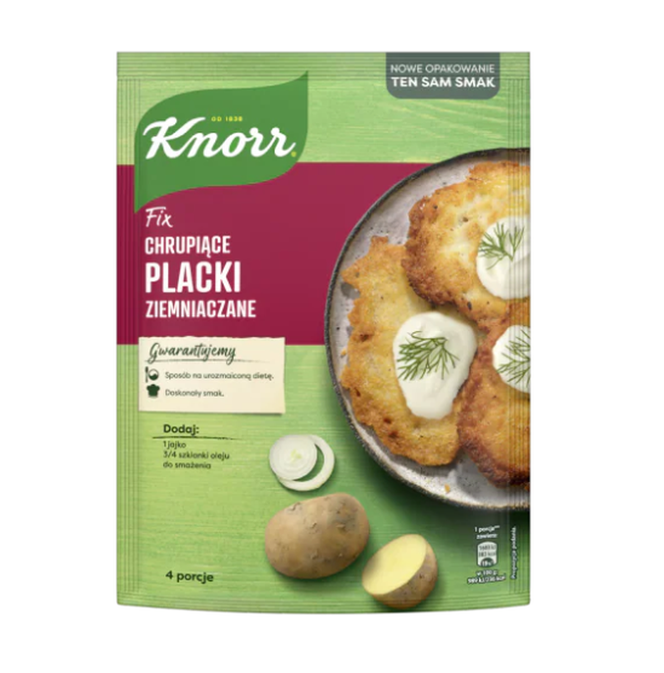 Placki ziemniaczane fix, Knorr